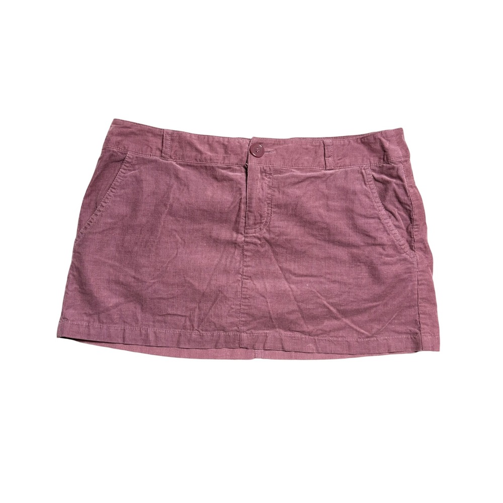 Forever 21 Purple Corduroy Skort Mini Skirt